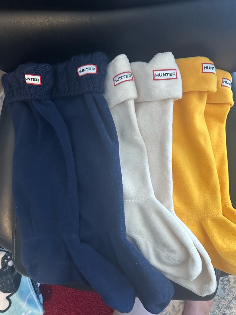 3 pairs Hunter Rain Boot Welly Socks